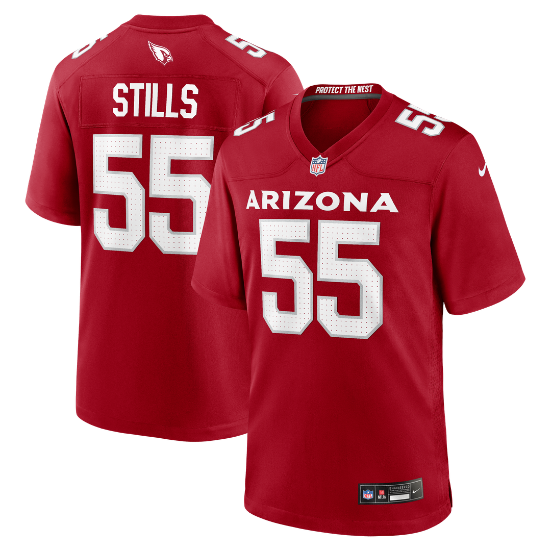 Arizona Cardinals Dante Stills Nike Cardinal Game Jersey