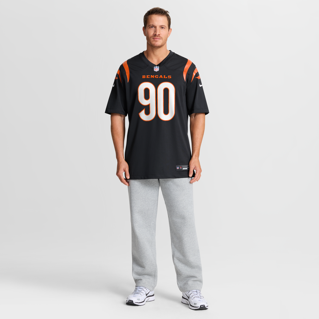 Cincinnati Bengals Kris Jenkins Jr. Nike Black Game Jersey