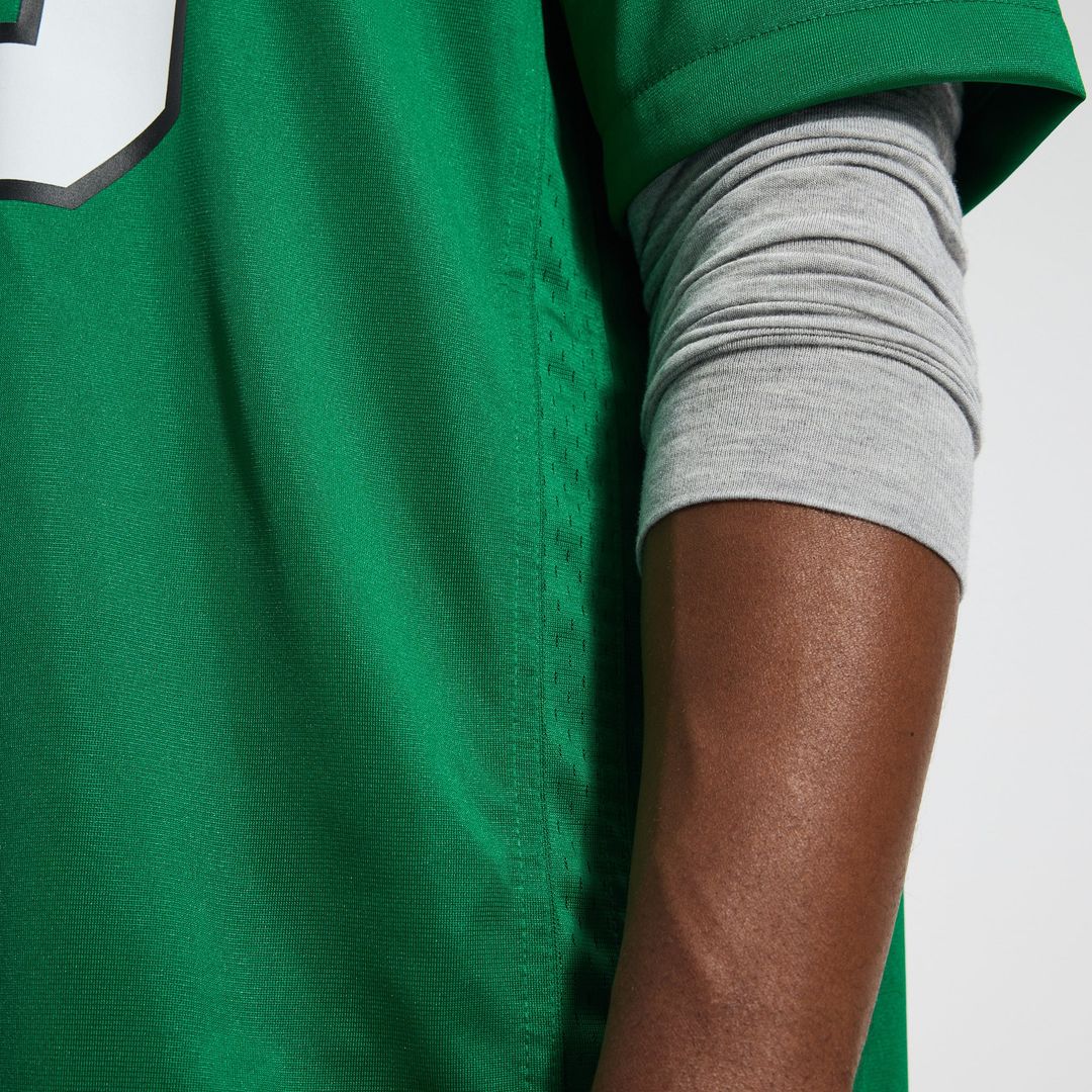 Philadelphia Eagles Jalen Carter Nike Midnight Green Game Jersey