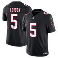 Atlanta Falcons Drake London Nike Black Alternate Throwback Vapor FUSE Stitched Limited Jersey