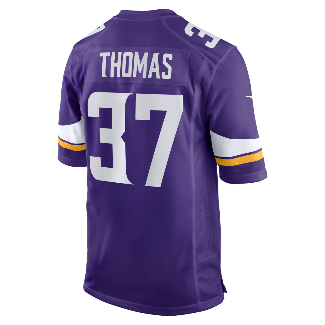 Minnesota Vikings Tavierre Thomas Nike Purple Game Jersey