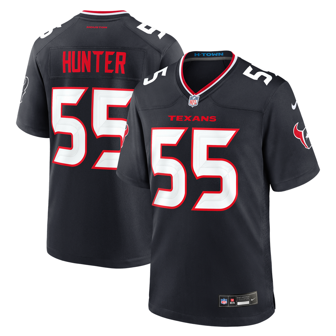 Houston Texans Danielle Hunter Nike Navy Game Jersey