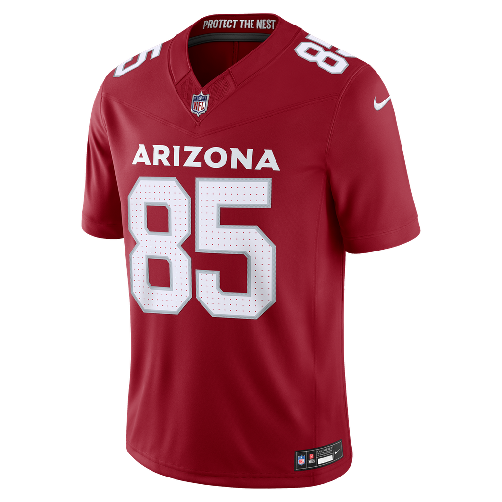Arizona Cardinals Trey McBride Nike White Vapor FUSE Stitched Limited Jersey