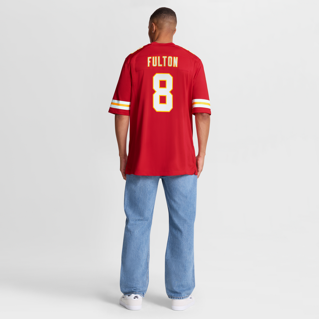 Kansas City Chiefs Kristian Fulton Nike Red Game Jersey