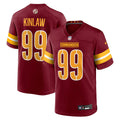 Washington Commanders Javon Kinlaw Nike Burgundy Game Jersey
