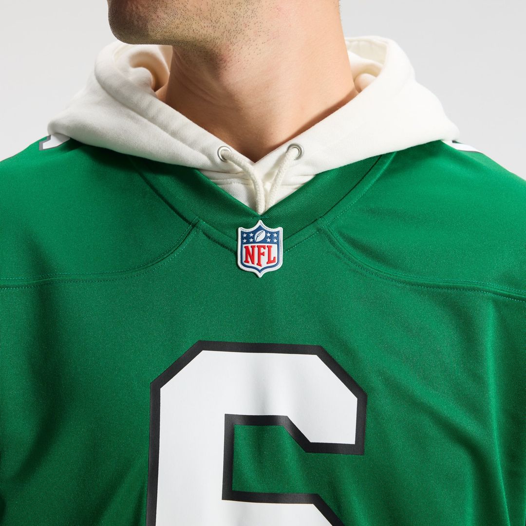 Philadelphia Eagles DeVonta Smith Nike Kelly Green Alternate Game Jersey