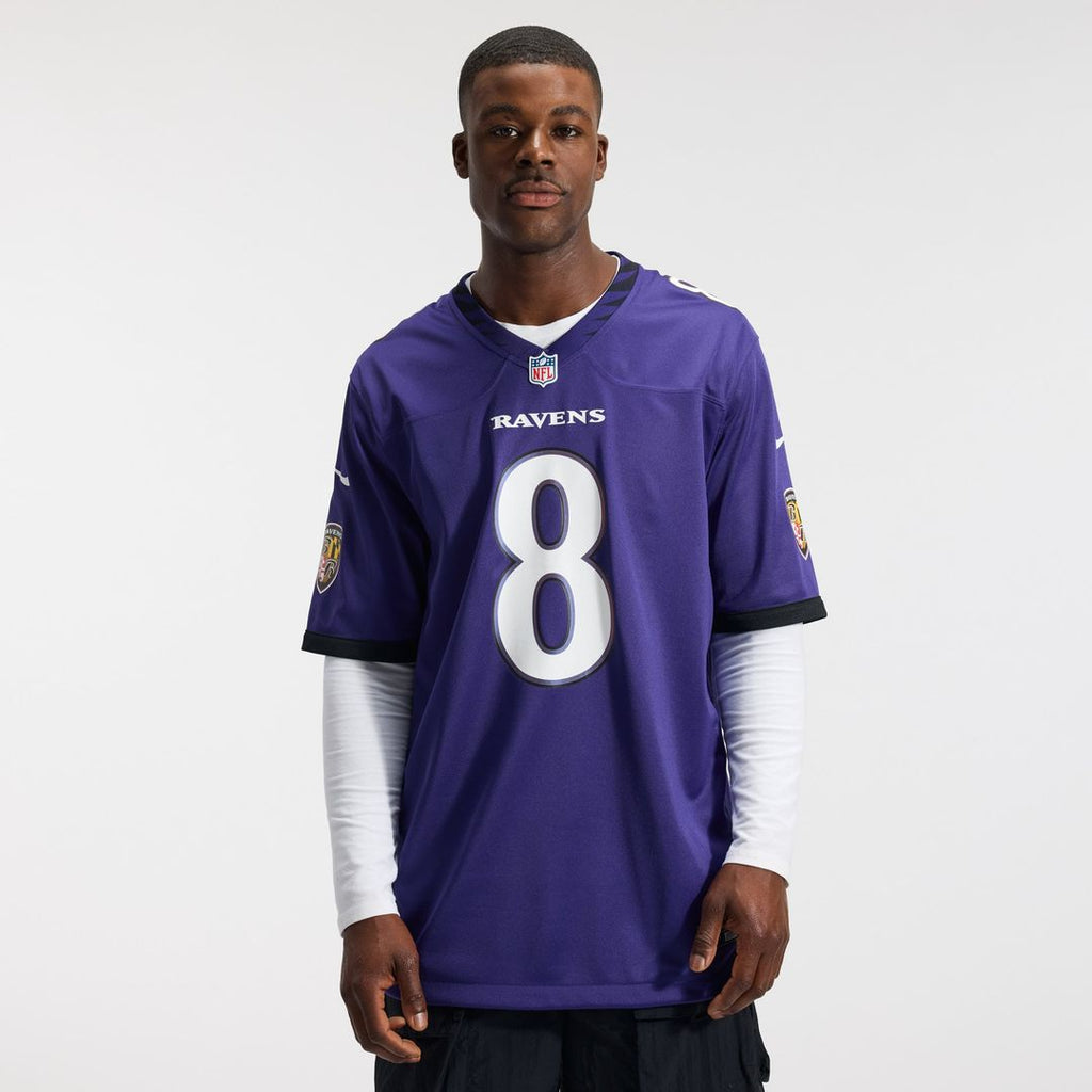 Baltimore Ravens Lamar Jackson Nike Purple Game Jersey