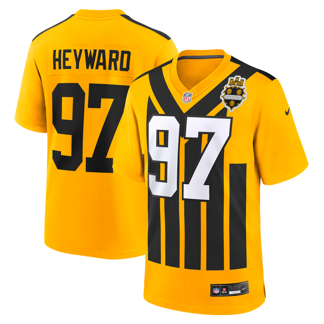 Pittsburgh Steelers Cameron Heyward Nike Black Game Jersey