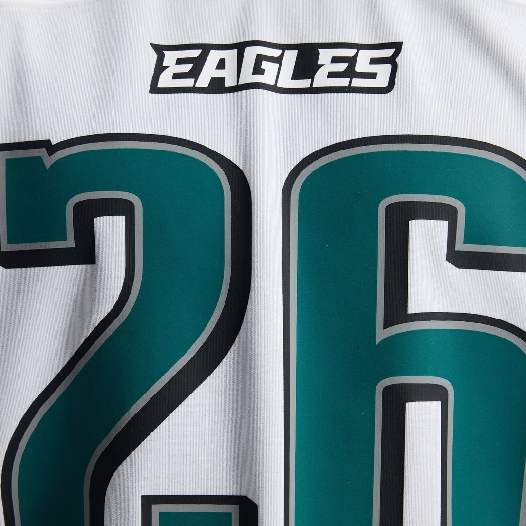 Philadelphia Eagles Saquon Barkley Nike Midnight Green Game Jersey
