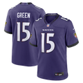 Baltimore Ravens Mike Green Nike Purple Game Jersey