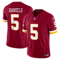 Washington Commanders Jayden Daniels Nike Burgundy Team Vapor FUSE Stitched Limited Jersey