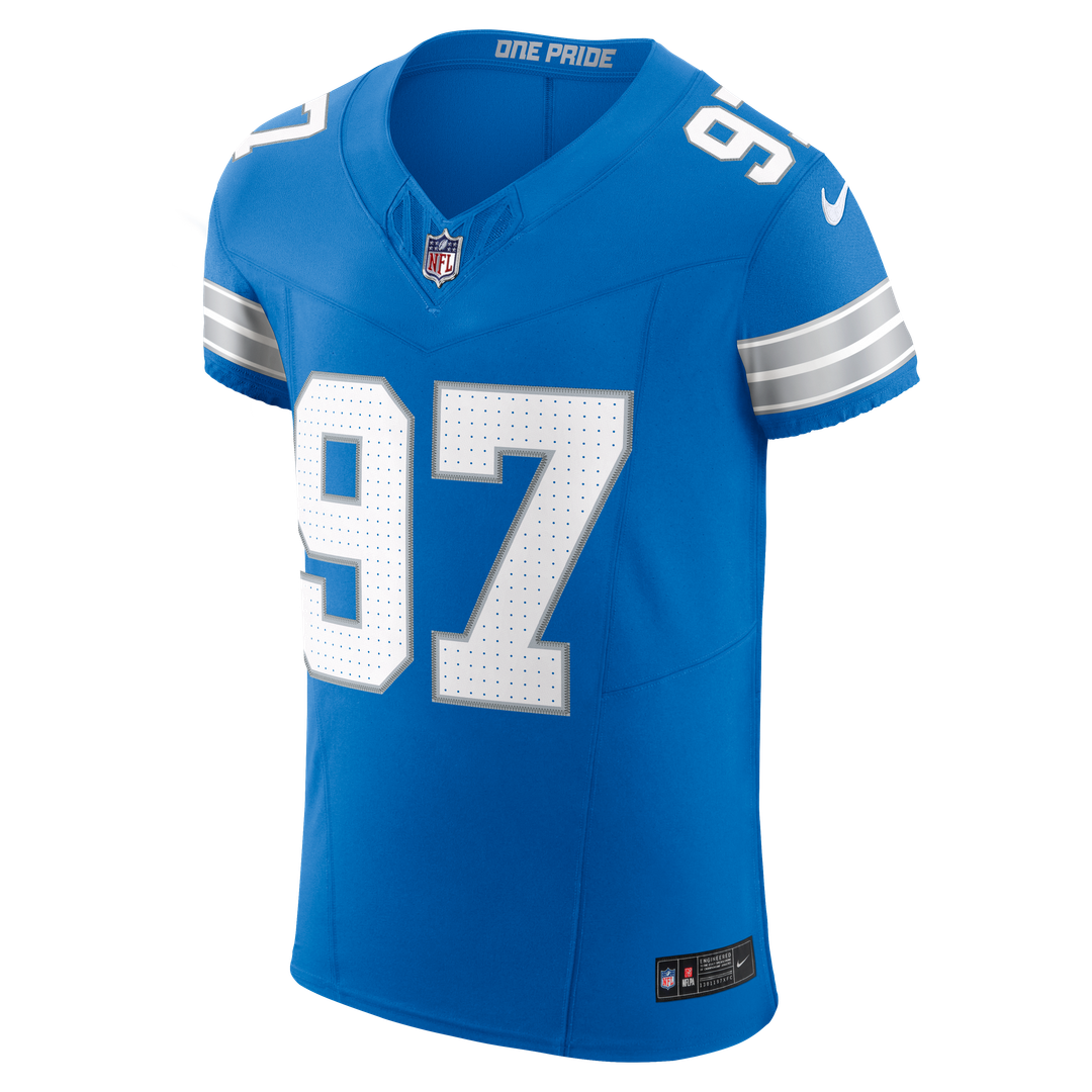 Detroit Lions Aidan Hutchinson Nike Black Alternate Vapor FUSE Elite Jersey