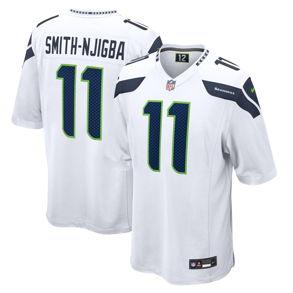 Seattle Seahawks Jaxon Smith - Njigba Nike White Game Jersey