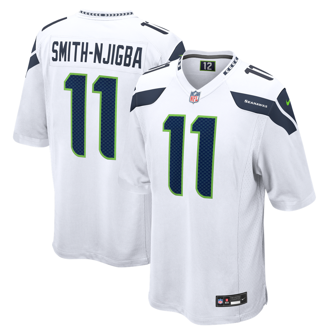 Seattle Seahawks Jaxon Smith - Njigba Nike Royal Throwback Game Jersey