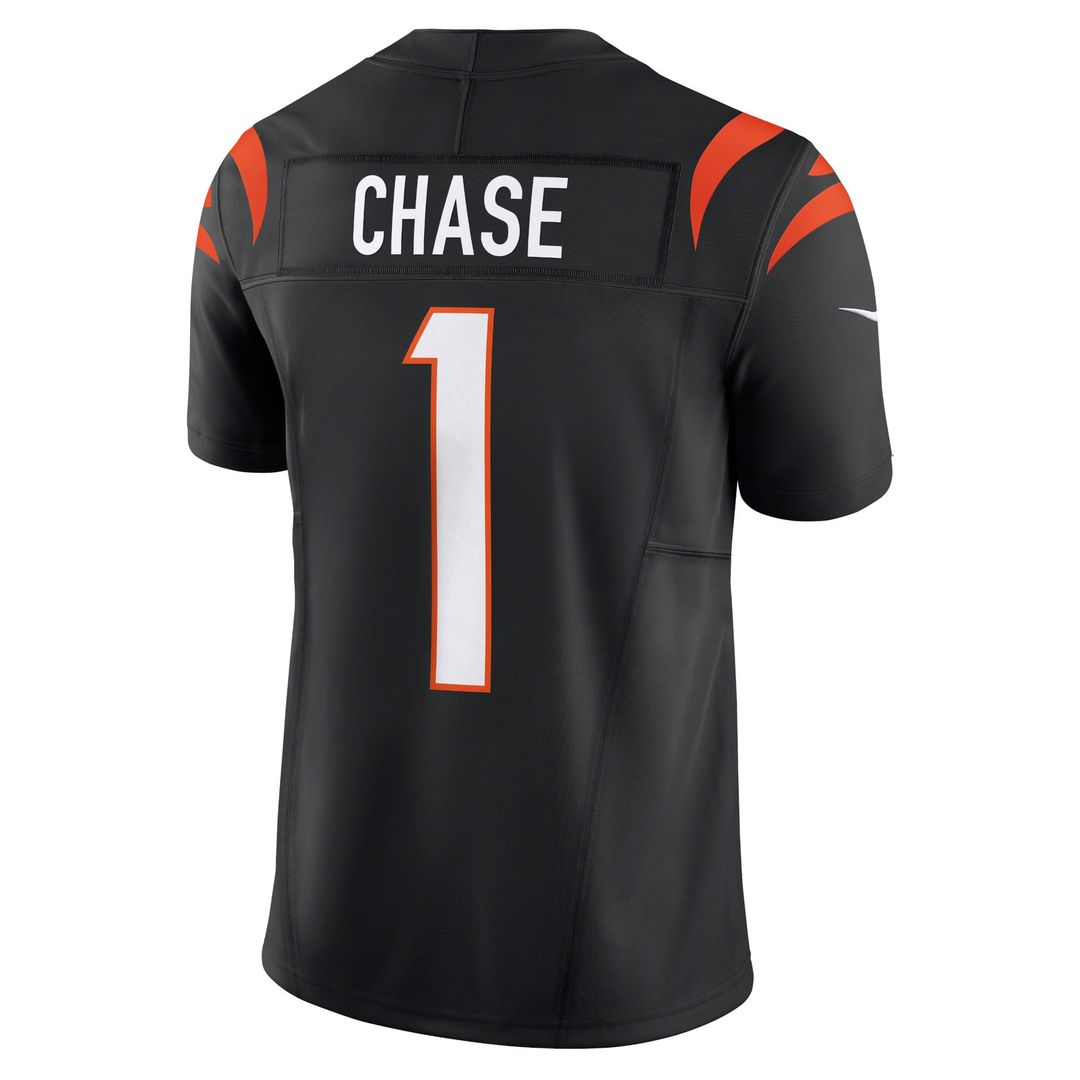 Cincinnati Bengals Ja'Marr Chase Nike Black Vapor FUSE Limited Jersey