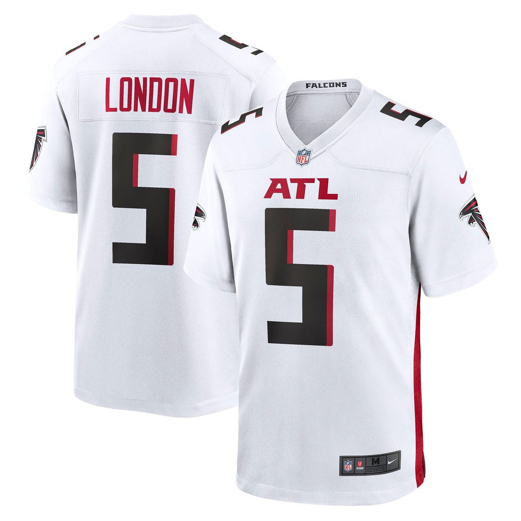 Atlanta Falcons Drake London Nike White Away Game Jersey