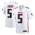 Atlanta Falcons Drake London Nike White Away Game Jersey