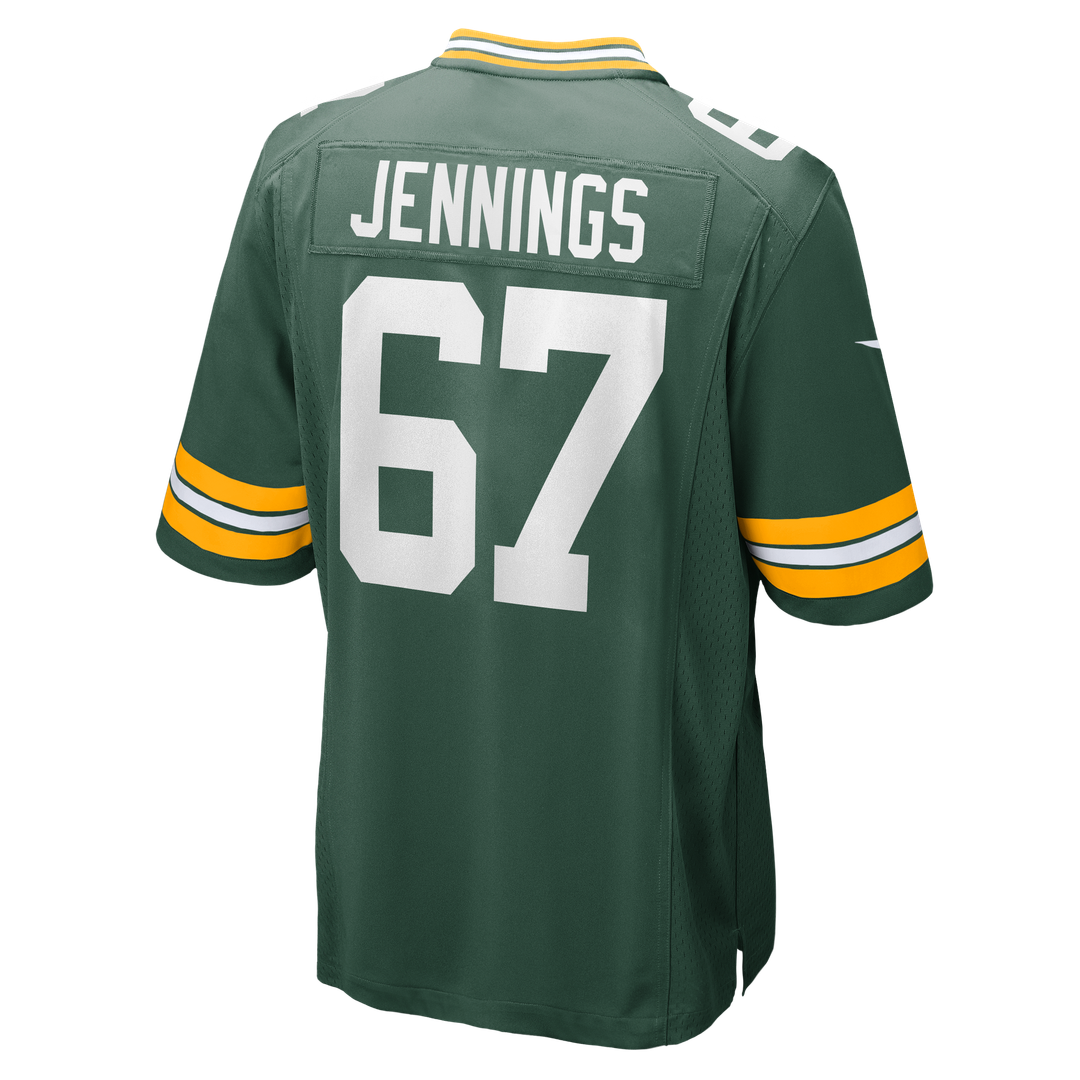 Green Bay Packers Donovan Jennings Nike Green Game Jersey