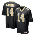 New Orleans Saints Ga'Quincy McKinstry Nike Black Game Jersey