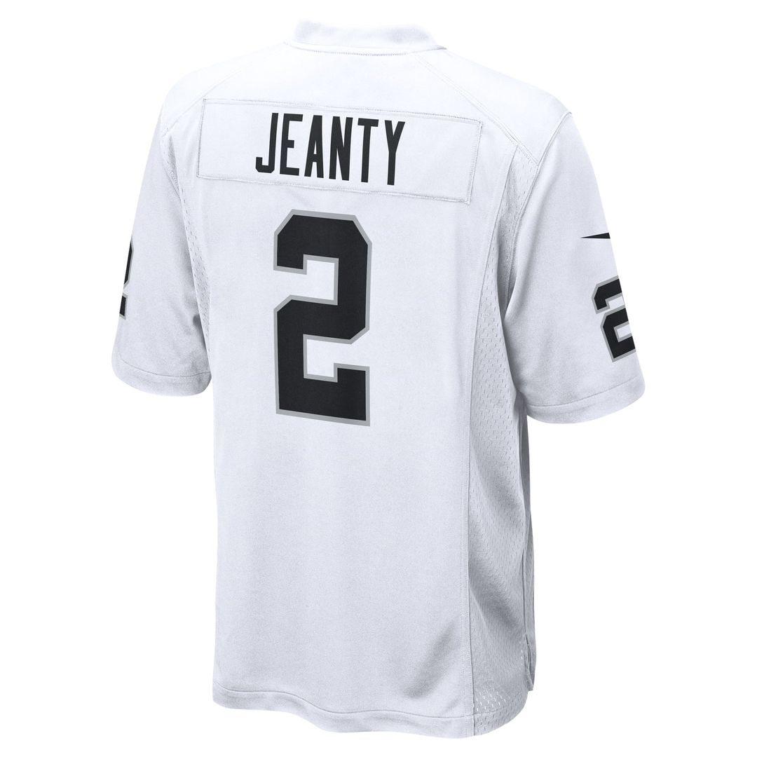 Las Vegas Raiders Ashton Jeanty Nike Black Game Jersey