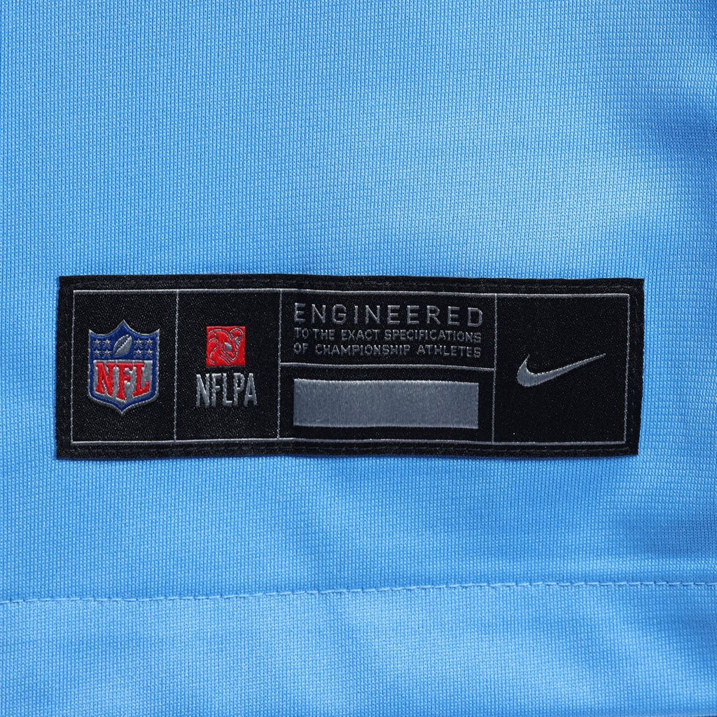 Tennessee Titans Nike Light Blue Oilers Throwback Custom Jersey