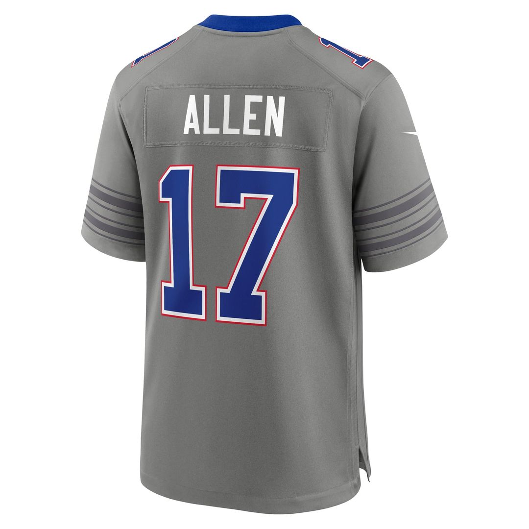 Buffalo Bills Josh Allen Nike White White Game Jersey