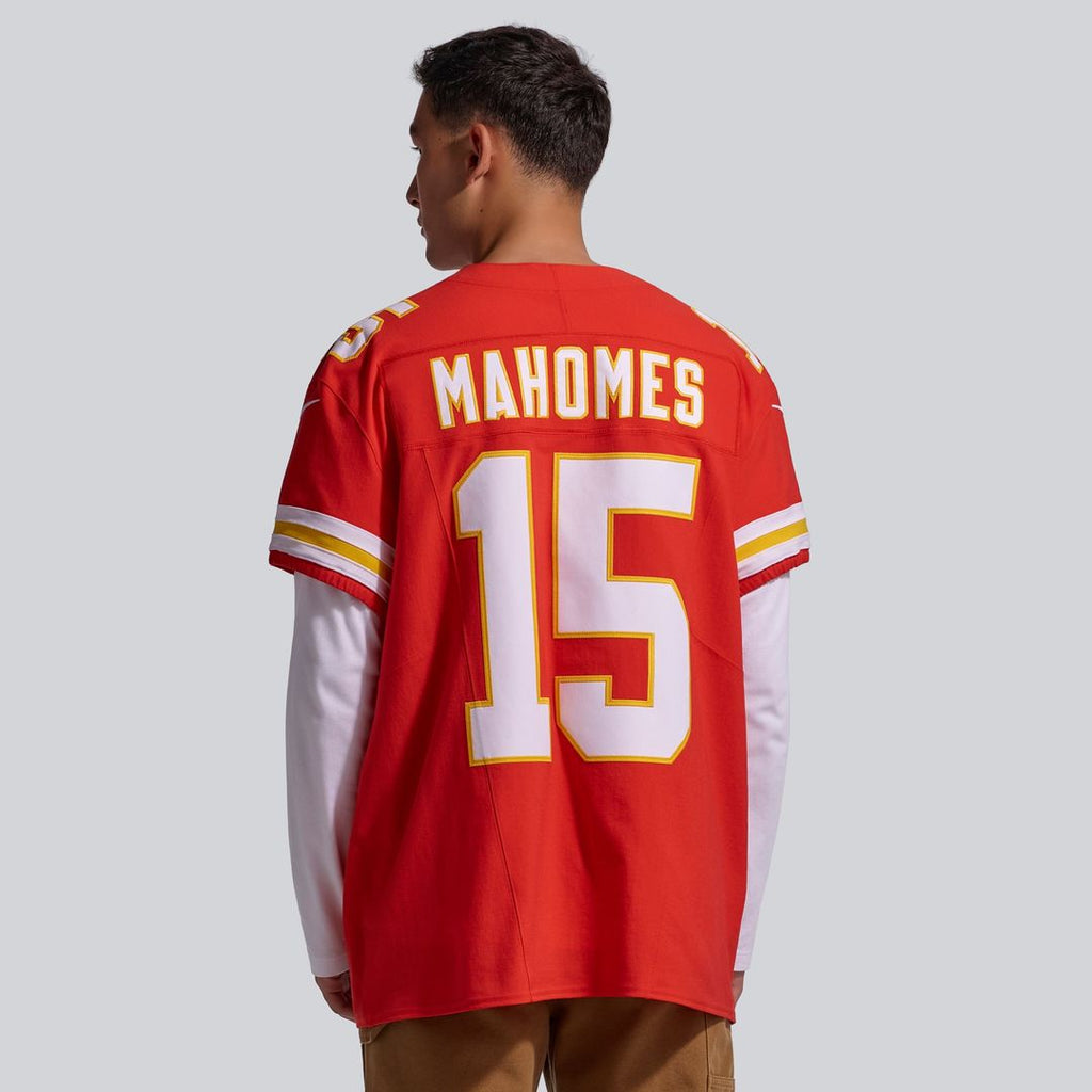 Kansas City Chiefs Patrick Mahomes Nike Red Team Vapor FUSE Elite Jersey
