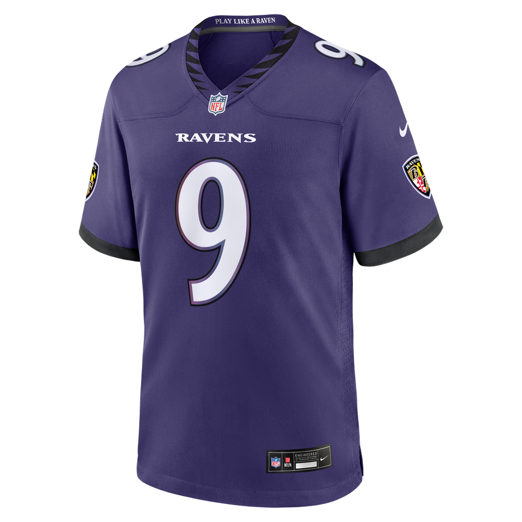 Baltimore Ravens Zion Young Nike Purple Game Jersey