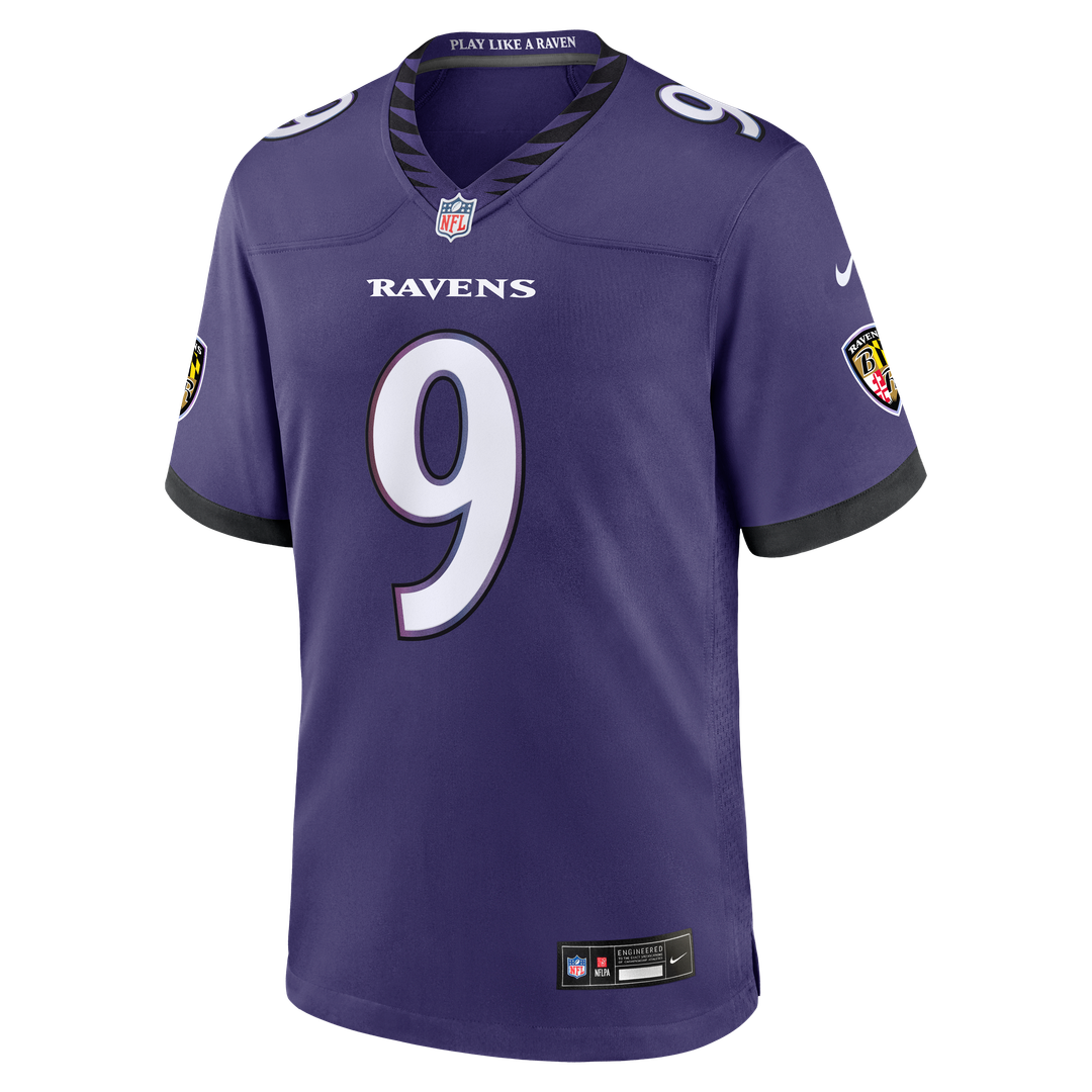 Baltimore Ravens Zion Young Nike Purple Game Jersey