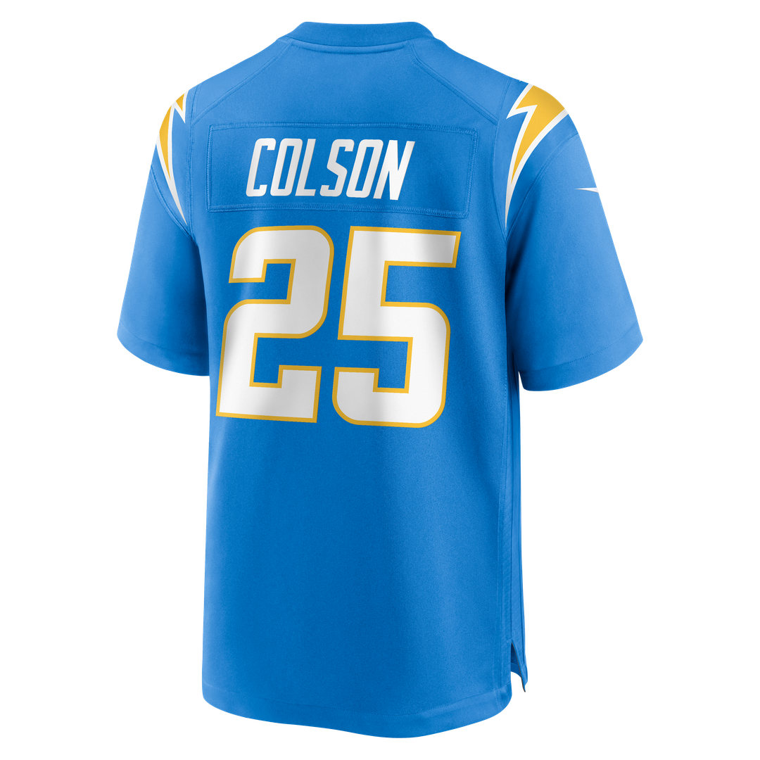 Los Angeles Chargers Junior Colson Nike Powder Blue Game Jersey