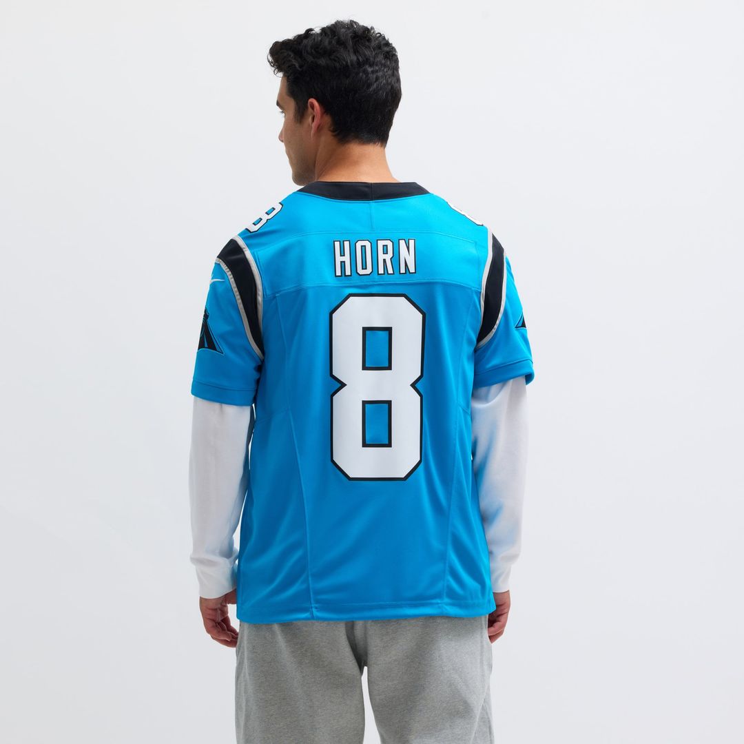 Carolina Panthers Jaycee Horn Nike Blue Vapor FUSE Limited Jersey