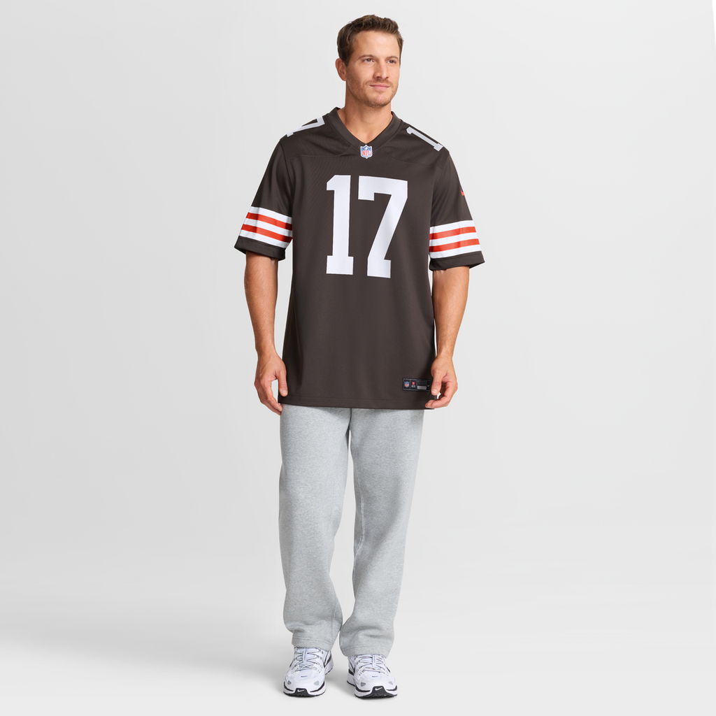 Cleveland Browns Jerome Baker Nike Brown Game Jersey