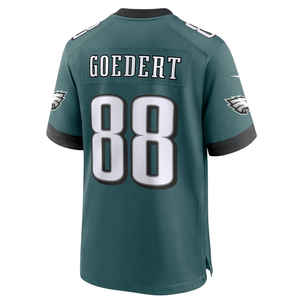 Philadelphia Eagles Dallas Goedert Nike Midnight Green Game Jersey