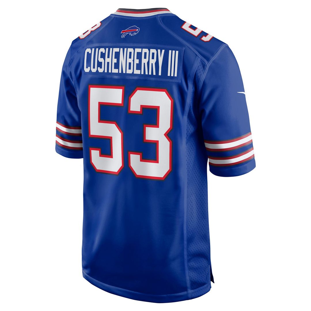 Buffalo Bills Lloyd Cushenberry III Nike Royal Game Jersey