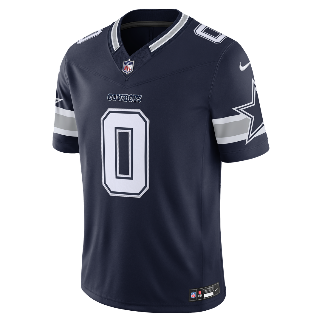 Dallas Cowboys DeMarvion Overshown Nike Navy Team Vapor FUSE Stitched Limited Jersey