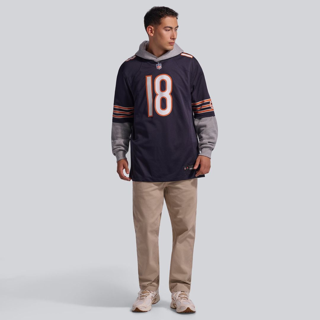 Chicago Bears Caleb Williams Nike Navy Game Jersey