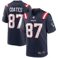 New England Patriots Ben Coates Nike Navy Retired Player Game Jersey