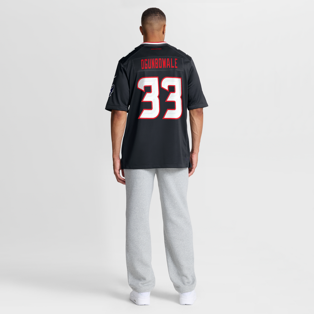 Houston Texans Dare Ogunbowale Nike Navy Game Jersey