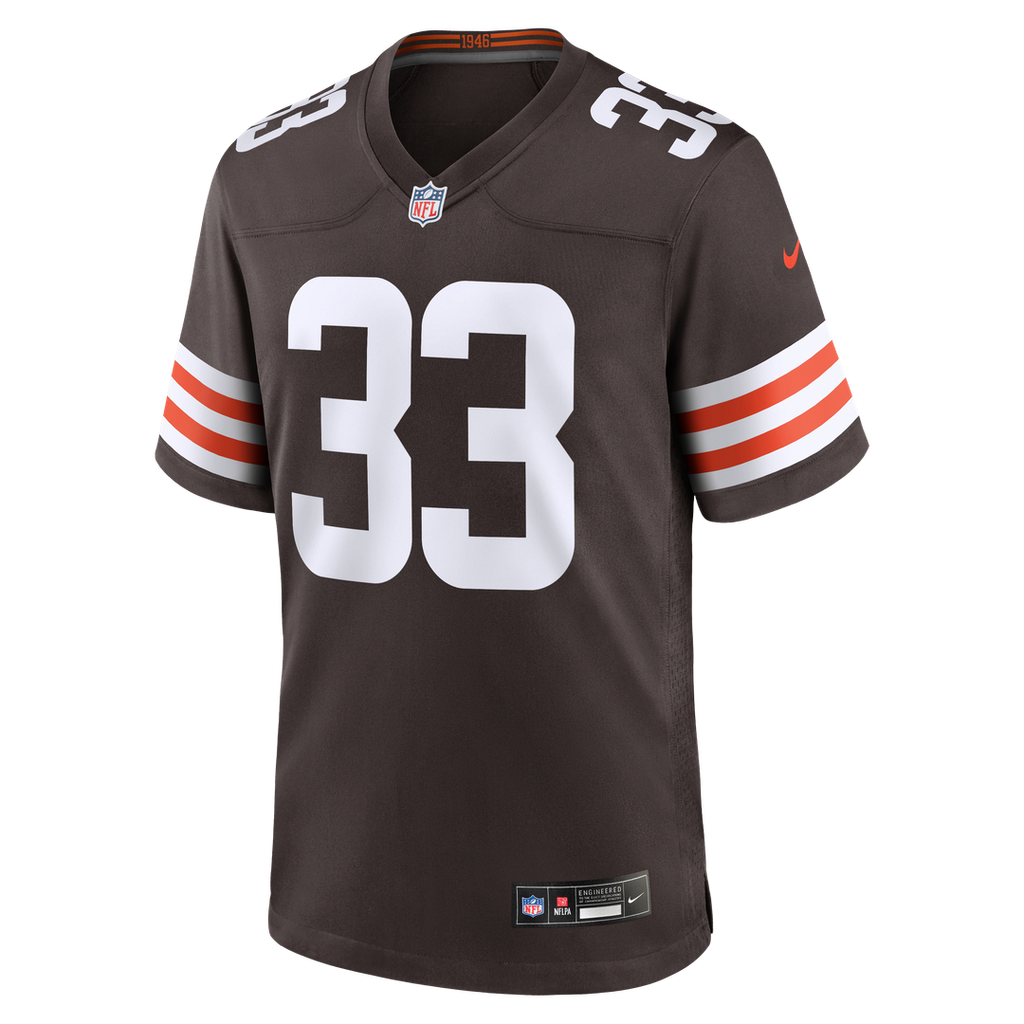 Cleveland Browns Ronnie Hickman Nike Brown Game Jersey