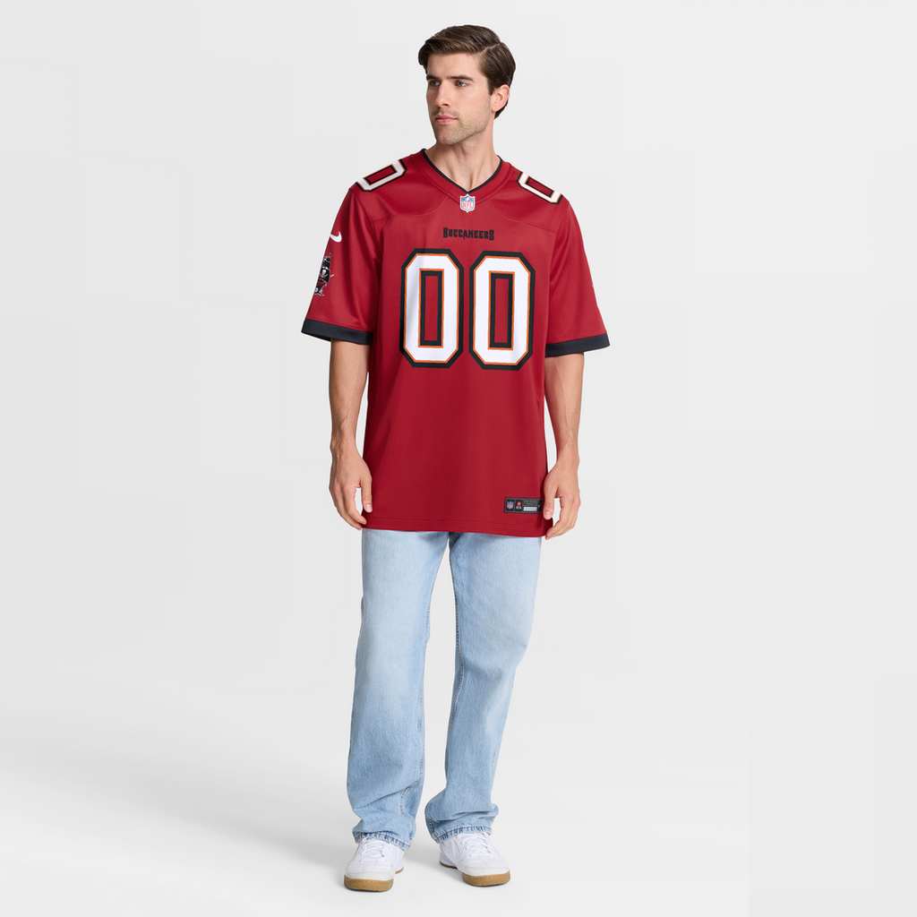 Nike Red Tampa Bay Buccaneers Team Custom Jersey