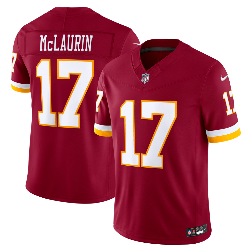 Washington Commanders Terry McLaurin Nike Burgundy Team Vapor FUSE Stitched Limited Jersey