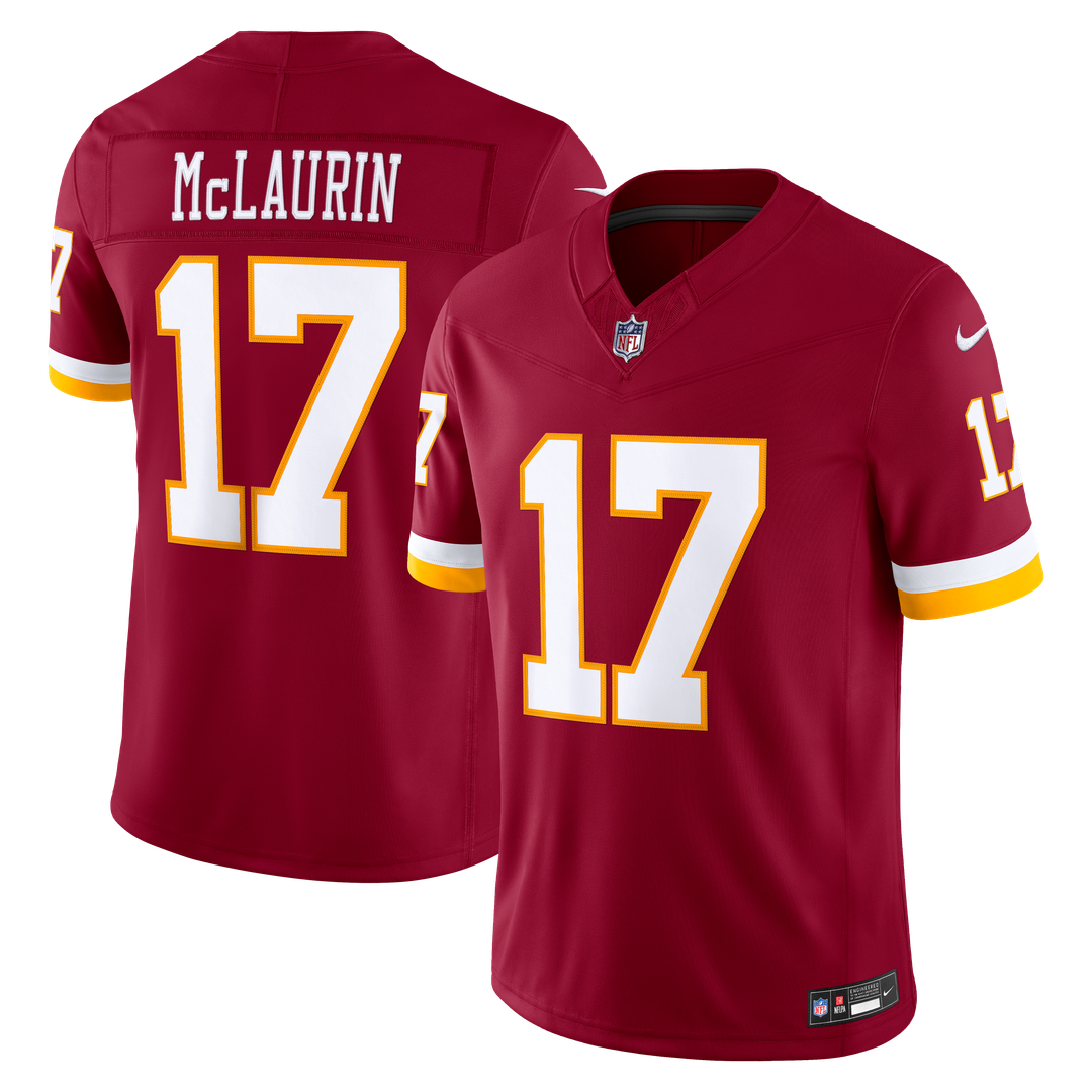 Washington Commanders Terry McLaurin Nike Burgundy Team Vapor FUSE Stitched Limited Jersey