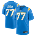 Los Angeles Chargers Travis Burke Nike Powder Blue Game Jersey