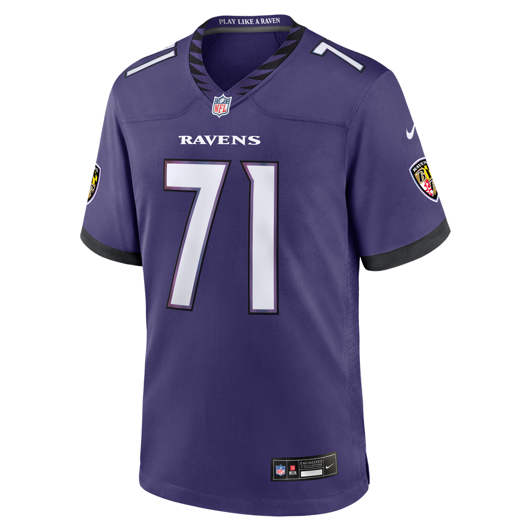 Baltimore Ravens Olaivavega Ioane Nike Purple Game Jersey