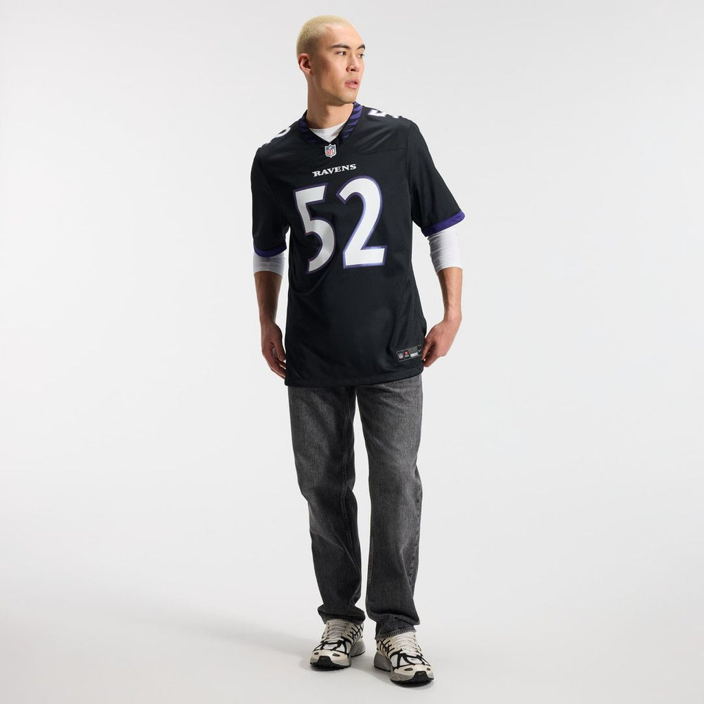 Baltimore Ravens Ray Lewis Nike Black Alternate Retired Game Jersey
