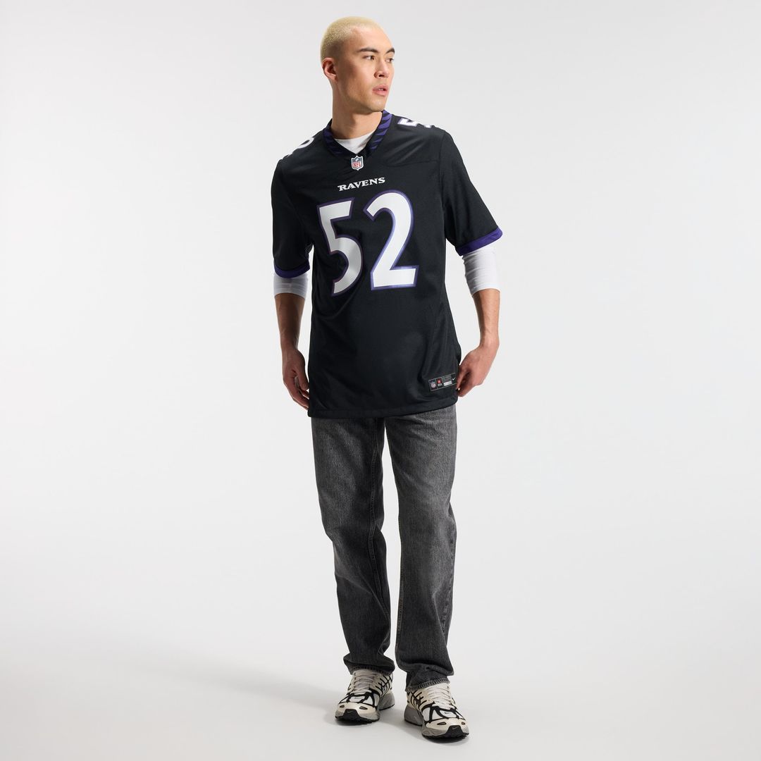 Baltimore Ravens Ray Lewis Nike Black Alternate Retired Game Jersey