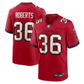 Tampa Bay Buccaneers JJ Roberts Nike Red Game Jersey