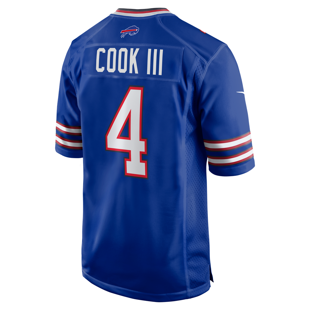 Buffalo Bills James Cook III Nike Royal Game Jersey
