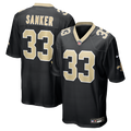 New Orleans Saints Jonas Sanker Nike Black Game Jersey