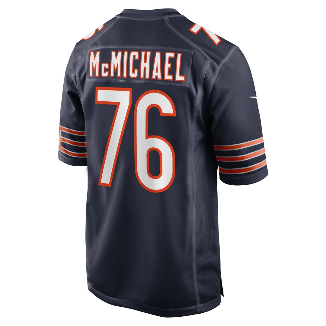 Chicago Bears Steve McMichael Nike Navy Retired Game Jersey